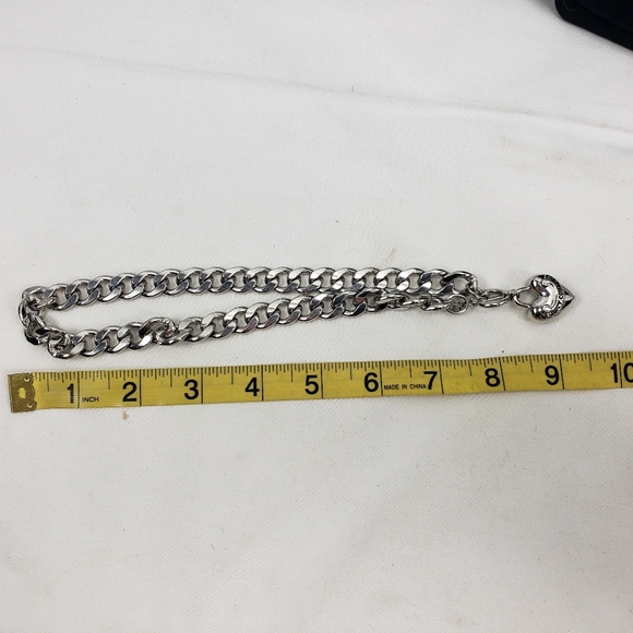 Juicy Couture Silver Chunky Charm Necklace - Picture 7 of 7